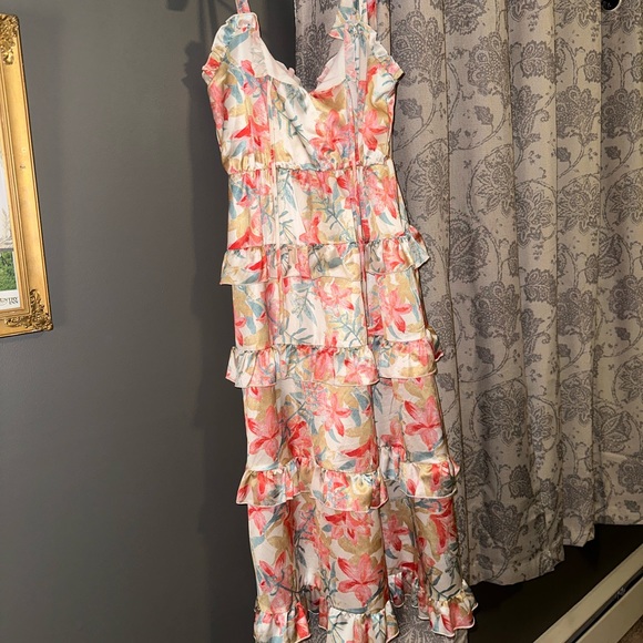 COPY - Pink Lilly Midi Dress - Picture 5 of 7